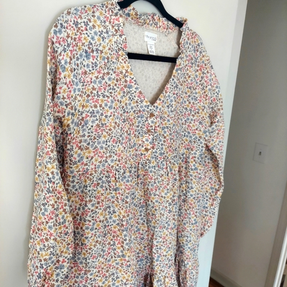 Floral Maternity Dress Carters Little Planet Women Small